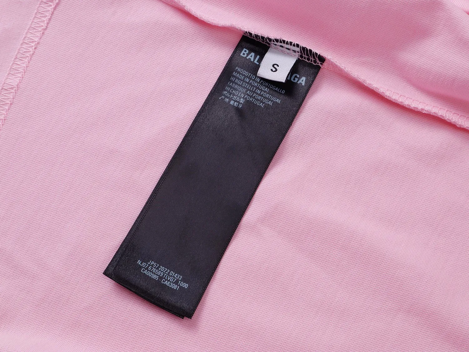 💰p95 # 26SS 520 # BALENCI*GA # 260g * 1 1 + os Same Style！！ ：3347# Sizes：xs-L ：3 （ ，Pink， ）